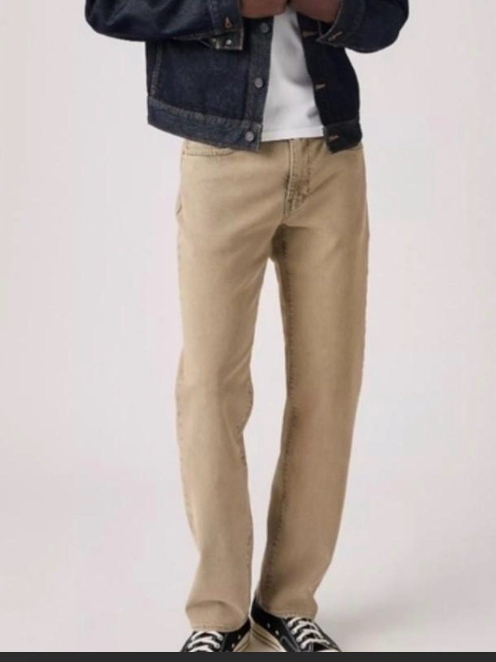 Levi's 514 Straight Fit Khaki Jeans 26x30 (Tagged 31x32 Runs Small) Neutral